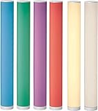 Northpoint LED DIY Lichtsäule Stehlampe Standleuchte Stehleuchte zum Aufbauen Glatt ca. 103 cm hoch dimmbar Farbwechsel mit Fernbedienung