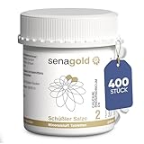 Senagold Schüssler Salze Nr. 2 - Calcium phosphoricum D6 – Das Salz der Knochen und Zähne - Glutenfrei - hergestellt nach Homöopathischem Arzneibuch in Deutschland - 400 Tabletten Schüssler Salze 2