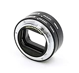 Automatik-Makro-Zwischenringe MK-Z-AF für Nikon Z-Bajonett Systemkameras (Z 6, Z 7, Z 50) Set aus 2 Ringen 11mm und 18mm