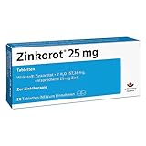 Zinkorot 25 Mg Tabletten 20 stk