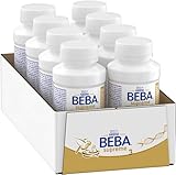 Nestlé BEBA SUPREME 3 Folgenahrung: ab dem 12. Monat, trinkfertig, im Anschluss an das Stillen, 8er Pack Fläschchen (8 x 200ml)