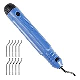 Entgrater 3D Druck Set Handentgrater 3D Drucker Werkzeug mit 10 Ersatzklingen Präzisionswerkzeug zum Entfernen von Kantengraten Zubehör für Kunstharz Metallarbeiten