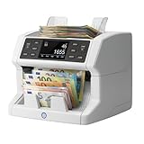 Safescan 2865-S Geldzählmaschine, Wertzählung für gemischte Banknoten - Banknotenzähler mit 7-facher Echtheitsprüfung - Geldzählmaschine mit mehrsprachiger Benutzeroberfläche