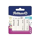 Pelikan Radiergummi WS30, aus Kunststoff, 3 Stück, 606226, 1 Stück (1er Pack)