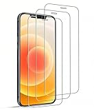 3 Stück Panzer Schutz Gehärtetem Tempered Glas für iPhone 12, iPhone 12 Pro Full Screen Schutzfolie Displayschutz Folie Anti Kratzen 9H Härte HD Displayschutzfolie 6,1 Zoll Ultra Klar Ultrabeständig
