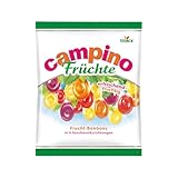 Campino Früchte – 1 x 325g – Leckere Fruchtbonbons in...
