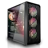 SYSTEMTREFF Basic Gaming PC AMD Ryzen 5 4500 6x4.1GHz | Nvidia GeForce RTX 3060 8 GB DX12 | 512GB M.2 NVMe | 32GB DDR4 RAM | WLAN Desktop Computer Rechner für Gamer, Zocker & Streamer