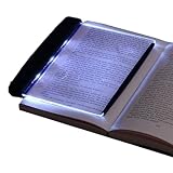 IAKAEUI Buchlicht, LED-Leselampe für Helles Licht, Taschenbuch-Buchleuchte für Nachtlesungen Im Bett, Leicht Umblätternde Seiten