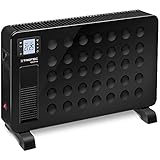 TROTEC Heizkörper elektro TCH 2311 E – Heizleistung 1000 W / 1300 W / 2300 W – Konvektor mobil, schwarz