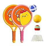 Uhngw Outdoor-Indoor-Schlägerset, Schlägersportspielzeug,Kinder-Sport-Badminton-Set - Outdoor-Sport, interaktives Strandspielzeug für Kinder, Familie