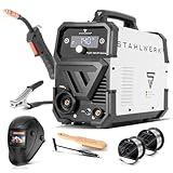 STAHLWERK Schweißgerät Mini FLUX 140 ST Digital –...