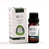 MCT natural® Wacholderöl 10ml [100% NATURREIN] - ätherisches Öl für ERFRISCHUNG UND BELEBUNG - Raumduft für Aromatherapie & Diffusor - Aroma Öl (bei Schmerzen)