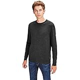 JACK & JONES Herren Basic Knit Crew Neck Pullover - Dark...