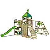FATMOOSE Spielturm Ritterburg RiverRun Royal mit SurfSwing,...