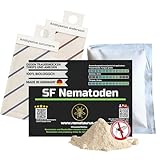 6 mio SF- Nematoden + 8x Raubmilben Komplettset gegen Thrips, Spinnmilben und Weiße Fliege, Fadenwürmern zur biologischen Schädlingsbekämpfung (6 Mio + 8x Raubmilben gegen Thrips und Spinnmilben)