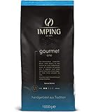 Gourmet One Kaffee Kaffeebohnen mild 1kg - Stärke 2/5 - Milde Spitzenmelange Ganze Bohnen 100% Arabica - Milder Bohnenkaffee handgeröstet aus deutscher Traditionsrösterei