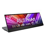 ASUS ProArt PA147CDV | 14 Zoll Creative Touch Tool | Full HD 1920x550, Calman, 100% sRGB, 10-Punkt Touch, Adobe Software kompatibel | IPS, 32:9, entspiegelt, Typ-C USB, HDMI