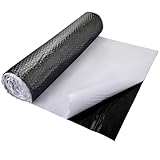 Baketron Alubutyl BLACK 2.0 mm x 50 cm x 4 Meter = 2 m² Selbstklebende Alubutyl Anti Dröhn Dämmmatte, Auto Dämmung, Fahrzeugdämmung