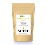 SPICE Bio Bourbon Vanilleschoten, 20 Schoten á 12-13 cm, aromatische Bio Vanille aus Madagaskar, aus kontrolliert-biologischem Anbau (Vanilla Pods)