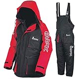 Imax Thermo Anzug Sea Fishing Clothing (2 teilig), Mehrfarbig (schwarz/rot), Gr. XL