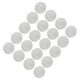 WEKADRIN 20 Stück Teiliges Rundes Mesh pad für Blumentöpfe Kunststoff Pflanztopf Bodenmatten mit Drainagefunktion Verhindert Bodenverlust und Fördert Wurzelbelüftung für Garten und Bonsai