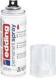 edding 5200 Permanentspray Klarlack - transparent glänzend - 200 ml - Acryllack für ein glänzendes Finish - zum Fixieren und Schützen der Lackierung - Klarlack Spray