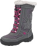 Lico Mädchen CATHRIN Schneestiefel, Grau/ Pink, 30 EU