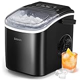 Silonn Eiswürfelmaschine, Eiswürfelbereiter 9 Würfel in 6...