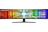 Samsung LS49A950UIU 124.5 cm (49) 5120 x 1440 Pixels 5K Ultra HD QLED Black