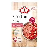 RUF Smoothie Bowl Berry Bunch, Frühstücks-Snack auf Haferflocken-Basis mit Beeren & Chiasamen, einfache & schnelle Zubereitung, vegan, 1 x 50g Beutel