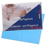 Silberputztuch für Schmuck 20 x 22 cm für Schmuck Ausführung Silbertuch für Schmuck mit Silberputzmittel