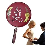 Tape Measure, Small Fabric Measuring Tape Sewing Ruler, 2.17x2.17x2.17 Inches Compact & Portable Design, Waist Measurement Ruler, Sewing Accessories for Tailoring Enthusiasts