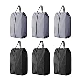 6 Stück Schuhbeutel Reise Schuhtasche Reise Organizer Schuhsack mit Reißverschluss Shoe Bag Wasserfeste Tasche Schuhtasche Koffer Wasserfeste Staubdicht Schuhtaschen Sport für Reise, Zuhause