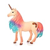 Doyomtoy Einhorn Spielfigur, Regenbogeneinhorn, Mythische Pegasus Einhorn Modell Magische Energie Kreatur Solide Farbige Einhorn, Kindergeburtstagsgeschenke