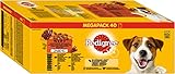 Pedigree Adult Hundenassfutter Gemischte Selektion, 40...