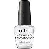 OPI Natural Nail Strengthener – 2-in-1 Nagelhärter und Base Coat – stärkt mit Vitamin A & E – schützt vor Verfärbung und verlängert die Haltbarkeit von Nagellack