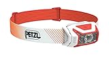 PETZL - Stirnlampe ACTIK CORE - Unisex, Rot, Einheitsgröße
