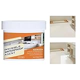 Transparentes Imprägniermittel – 100 Gramm unsichtbare Barriere, vielseitiges Dichtmittel für Beton, Stein, Ziegel | Feuchtigkeitsbeständige Schutzbeschichtung für Hauswartungsprojekte im Innen- und A