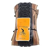 XOYIXOYI für Mountainbike, Anti-Rutsch-Reifen, 27,5 x 2,20 Zoll, Rennrad-Ersatz, für Falträder, langlebiges Gummi, hohe Leistung, verbesserter Grip, Einsatz in jedem Gelände (Schwarz Gelb)