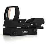 Minidiva® Jagd Taktisch 20mm Holographisch 1x22x33 Reflex Rot Grün Dot Sight Scope