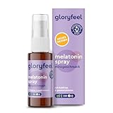 Melatonin Spray Minze - Ruhiger Schlaf für 220 Nächte - 0,5mg Melatonin Hochdosiert + Passionsblume, Baldrian, Melisse, Lavendel, Vitamin B6 & B1 - Sleep Spray ohne Alkohol, Zuckerfrei und Vegan