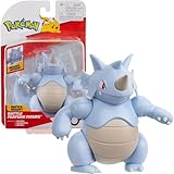 Pokémon PKW3418 - Battle Feature Figure - Rizeros, offizielle bewegliche Figur, 11,5 cm