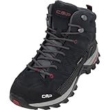 CMP Rigel Mid, Herren Trekking- & Wanderstiefel, Schwarz (Asphalt-Syrah 62BN), 43 EU (8/8.5 UK)