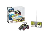 Revell Mini RC Claas 960 Axion Traktor I Ideal für Kinder ab 8 Jahren I Hochdetailliertes Design I 2-Kanal-Fernsteuerung I Schnelle Aufladung über die Fernsteuerung I Perfekt für unterwegs, grün