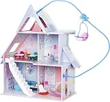 LOL Surprise OMG Winter Cottage Spielset - Mehr als 45 Überraschungen - Winterchalet mit Skilift, Schlafzimmer, Badezimmer, Wohnzimmer, Küche, Möbel und mehr - Alter 4+