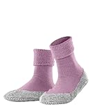 FALKE Damen Cosyshoe Invisible W HP Wolle Rutschhemmende Noppen 1 Paar Stoppersocken, Rosa (Phlox 8967), 41-42