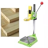 Bohrständer 90° drehbar 49 cm Bohrmaschinenständer Tischbohrmaschine Standbohrmaschine für präzise Bohrungen und Fräsungen | Verstellbar und stabil mit Arbeitstisch