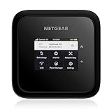 NETGEAR Nighthawk M6 (MR6150), 5G Router Sim-Karte WiFi 6, LTE Router 5G, Mobiler WLAN Router, 5G Modem, 4G/5G Hotspot, Ultraschneller, bis zu 2.5 GBit/s, Verbindung von bis zu 32 Geräten