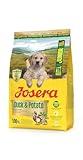 JOSERA Junior Ente & Kartoffel (1 x 3 kg) | Premium Welpenfutter für Hunde Aller Rassen | getreidefrei | Für eine optimale Entwicklung | Monoprotein vom Landtier | 1er Pack