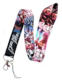 Pinstant Darling In The Franxx Anime 45 cm Umhängeband Schlüsselband Halter Ausweis Handy Pin Strap
